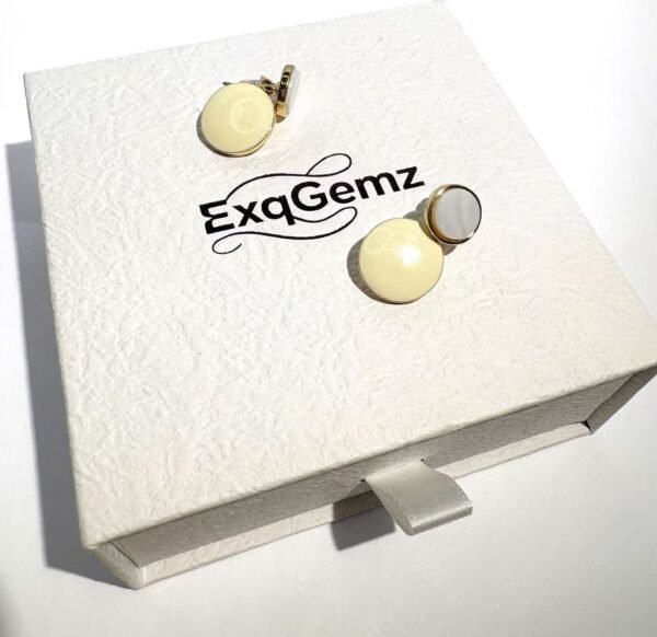 Gold-plated soft-around-finger earrings