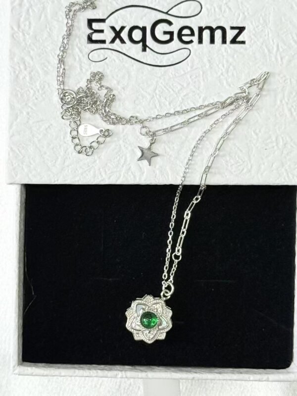 Starlight Green Ingot Necklace - Image 2