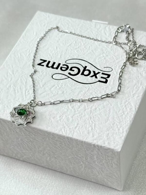 Starlight Green Ingot Necklace - Image 3