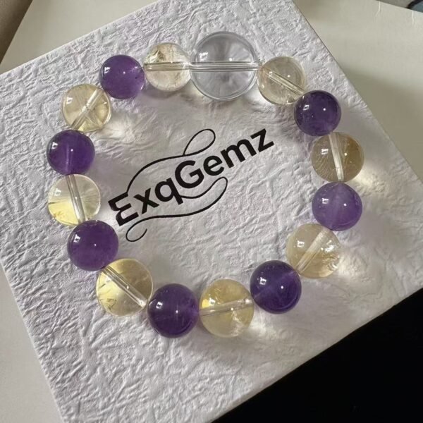 Amethyst with Smoky Quartz - Image 2